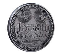 YES/NO Moneta decisione postale, sì no Sfida Ornamenti di monete Decisionatore Moneta