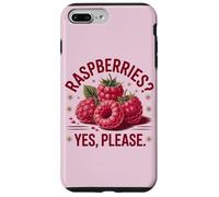 Yes Please Fruit Fresh Berry Lover Lamponi Custodia per iPhone 7 Plus/8 Plus