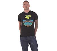 Yes T Shirt Dragonfly Band Logo Nuovo Ufficiale Uomo Nero Size XL