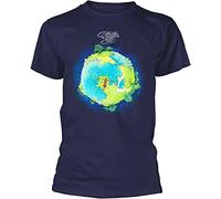 Yes T Shirt Fragile Mens Blue Prog Rock Merch Black XL