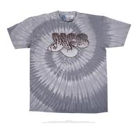 YES T-Shirt Logo - tie dye Liquid Blue OFFICIAL MERCHANDISE ULTRARARE