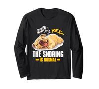 YES! THE SNORING IS NORMAL Maglia a Manica