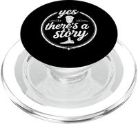 Yes There's A Story Amputato Amputato Leg Survivor Amputazione PopSockets PopGrip per MagSafe