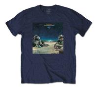 Yes Topographic Oceans Navy Blue XL Maglietta