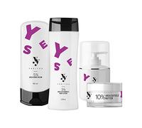 YES!YOU - Set per la cura del corpo a base di urea, con crema mani, crema piedi, lozione per il corpo e burro per cuticole