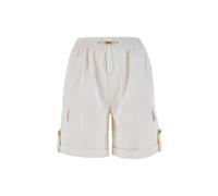 Yes Zee bermuda in cotone con tasconi panna S