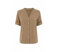 Yes Zee Camicia Marrone Fango L