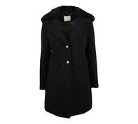 YES ZEE - Cappotto - - Coats - Donna - Nero - S