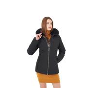 YES.ZEE Cappotto O051/Q200 Donna Nero Taglia M