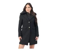 YES ZEE - Cappotto Invernale Nero - - Coats - Donna - Nero - S