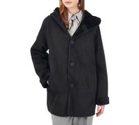 Yes Zee cappotto reversibile in ecopelliccia nero XL