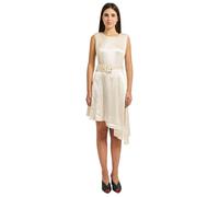 YES ZEE - Flared Dress - - Dresses - Donna - Beige - L