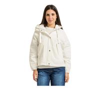 YES ZEE - Giacca con Cappuccio in Misto Cotone - - Jackets - Donna - Bianco - S