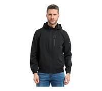 YES ZEE - Giacca Primaverile con Cappuccio - - Jackets - Uomo - Nero - S