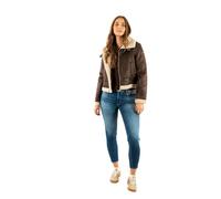 Yes Zee giubbino montoncino ecologico marrone moro L