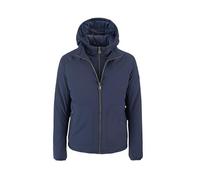 YES ZEE Giubbotto con Cappuccio in Softshell Uomo Blu Blu XXL