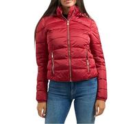 Yes Zee Giubbotto da Donna Trapuntato con Cappuccio Rosso Taglia L Codice J007-M800-0562