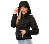 YES-ZEE GIUBBOTTO DONNA GIUBBINO GIACCA PIUMINO CAPPUCCIO AMOVIBILE J007/M800