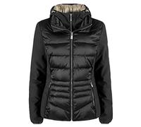 Yes Zee GIUBBOTTO DONNA GIUBBINO GIACCA PIUMINO SOFT SHELL CAPPUCCIO J045M800 Taglia S Colore principale NERO