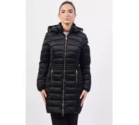 Yes Zee Giubbotto Donna Jeans Lungo con Cappuccio Full Zip Casual