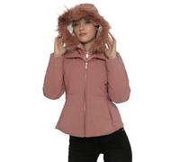 Yes Zee GIUBBOTTO GIUBBINO GIACCA DONNA GIRL PIUMINO CAPPUCCIO ZIP J051Q800 Taglia XS Colore principale ROSA