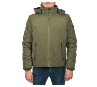 Yes Zee Green Nylon Men Jacket - S
