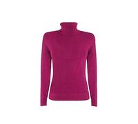 Yes-zee Maglia a collo alto Donna Rosa M048 bt00