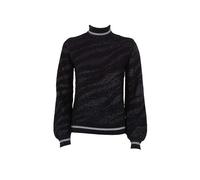 Yes-zee Maglia A Collo Alto Nero M009 BI00_1 NERO M