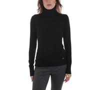Yes-zee Maglia A Collo Alto Nero M048 BT00 NERO M