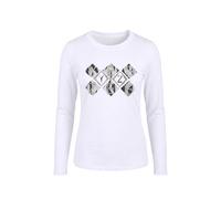 Yes Zee Maglia a maniche lunghe Bianco L