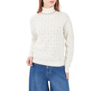 Yes Zee maglia dolcevita con dettagli lurex avorio L