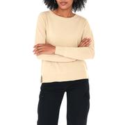 Yes Zee maglia donna misto modal beige chiaro M