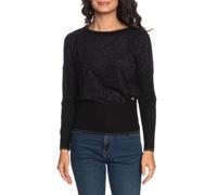Yes Zee maglia in tessuto fluffy con lurex nero S