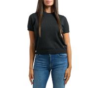 Yes Zee maglia manica corta in lurex nero M