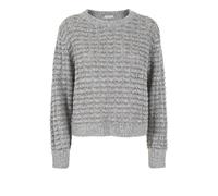 Yes Zee maglia misto lana con dettagli lurex grigio M