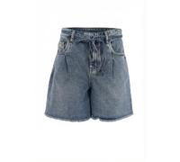 Yes Zee Pantaloncini Bermuda P225 W306 J712 Super Stone, Blu, XS (IT, Testo, L, Regular, Regular, Blu)
