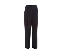 Yes Zee Pantalone Palazzo Donna - Nero P385KE00 Sintetico M