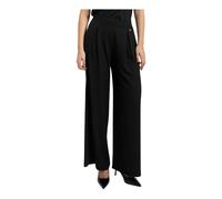 YES ZEE - Pantaloni a gamba larga a vita alta - - Trousers - Donna - Nero - L