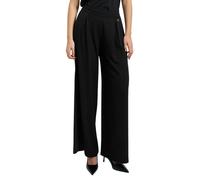 Yes Zee pantaloni palazzo con pinces nero