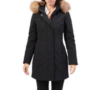 Yes Zee parka in softshell con ecopelliccia nero L