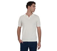 Yes Zee Polo Uomo 3 Bottoni Manica Corta in Filo Casual Elegante