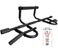 Yes4All Barra per trazioni XSP, solida barra principale in 1 pezzo, barra per trazioni resistente per porte, multi impugnature per allenamento in palestra a casa