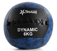 Yes4All Dynamic Wall Ball/Soft Medicine Ball, Wall Med Ball for Full Body Workout and Strength Exercise