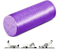 Yes4All Foam Roller - Rullo In Schiuma Ultra Leggero In EPP Ad Alta Densità Lungo 30/45/61/91 CM Per Schiena, Gambe, Allenamenti, Punti Trigger, Palestra, Pilates, Fitness, Yoga, Tessuti Profondi