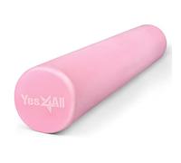 Yes4All Foam Roller - Rullo In Schiuma Ultra Leggero In EVA Ad Media Densità Lungo 30/45/61/91 CM Per Schiena, Gambe, Allenamenti, Palestra, Pilates, Fitness, Yoga