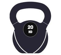 Yes4All Kettlebell In Cemento, Kettlebell Per Allenamento Sella forza Da 4 a 20 kg Per Allenamento Completo Del Corpo, Flessioni, Allenamento Della Forza, 20 kg