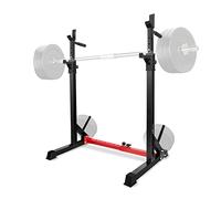 Yes4All Multifunzione Rack da Squat Regolabile in Altezza, Supporto per Bilanciere Porta Manubri con capacità massima di 250 KG