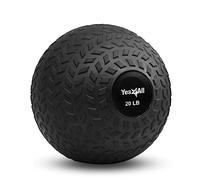 Yes4All Palla medica da 9,1 kg per esercizi, forza, esercizi ponderati per allenamento di potenza