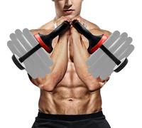 Yes4All PH2C Impugnatura regolabile per Kettlebell, convertitore di piastre per pesi, rosso - coppia