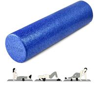 Yes4All Rullo Schiuma Tondo in EPP ad Alta Densità, Rullo per Esercizi Yoga, Pilates e Stretching - 30, 45, 60, 90 cm
